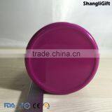 Large Colored Cylinder Glass Vase thumbnail-2