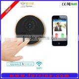 2015 new security product smartphone app control IP wifi doorbell camera manufacturer in China