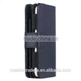 Cheap Multi Function Litchi Grain Stand Wallet PU Leather Case With Card Slot And PC Back Cover For 5 Inch Mobile Phone MT-3681 thumbnail-4