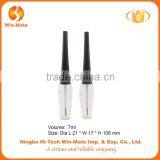 2.1*1.7*10.6cm hyaline plastic empty liquid eyeliner bottle