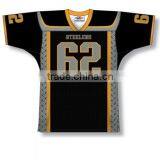 Polyester Spandex Custom Sublimated Steelers American Football Jersey/Shirt thumbnail-1