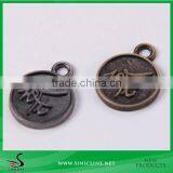 Sinicline Custom Metal Zipper Tab With Embossing Logo thumbnail-1