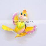 4 Inch Plastic Art Customized Animal Handmade Cartoon Bird Fridge Magnets For Home Decoration thumbnail-2