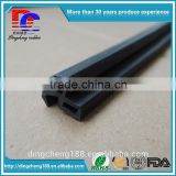 Different shapes for rubber strip