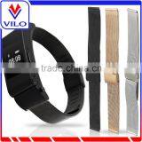 Whole Seller /manufacuturer / Factory Hot Selling Black Color Stainless Material Replacment Band for Huawei Talk Band B2 thumbnail-1