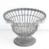 110597FD-L Metal Wire Basket & Table Top Iron Basket