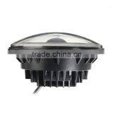 H4 40W 7Inch Round LED Headlight Hi-Lo Beam FIt 2007-2015 For J-eep For Wrangler JK TJ LJ Pure White DC12V-30V Waterproof thumbnail-4