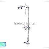 Stainless Steel Portable Emergency Eye Wash Shower