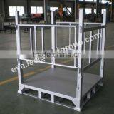 Foldable Stell Box Pallet/heavy Duty Storage & Transportation Pallet (with Wheels) thumbnail-4