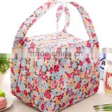 Promotion flowers printing design lunch bag for offices china supplier                        
                                                                                Supplier's Choice