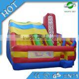 Best selling inflatable indoor plastic car slide,giant inflatable slide,inflatable lovely slide