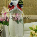 Led Water Filled Christmas Light Battery Operated Flameless Christmas Santa Clau Light Christmas Vners for Decoration thumbnail-2