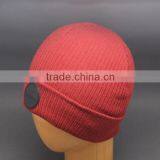 DESIGN YOUR OWN WINTER HAT WITH LATHER PATCH FOR MEN thumbnail-1