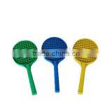 plastic kids tennis ball and beach Racket with PP material