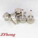 m1 - M10 Carbon Steel With Nickel Plated Step Shoulder Knob Hand Tighten Screw thumbnail-4