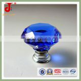 Elegant Blue Cheap and high quality crystal diamond furniture knob