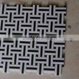 Marble Mosaic Tile, Round Marble Mosaic, Stone Mosaic thumbnail-6