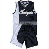 100% Polyester Heavyweight Dazzle Round Neck Green Basketball Uniform thumbnail-1