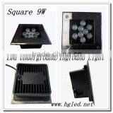 IP68/ 9W LED Square Inground Light/ Underground Lighting thumbnail-1