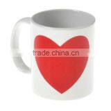 Heart Shape Color Changing Mug/ Color Changing Mug/ Colorful Mug for Promotion/ Designed Mug