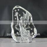 High quality crystal angel iceberg for decoration and gift favors