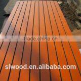 Slot MDF /groove MDF /melamine MDF With E1 Grade