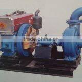 Mine Sand Pump Set With Diesel Engine, 4'' Pump, Flux 156m/h, 26m thumbnail-1