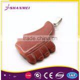 Strict Quality Check Manufacturer Semi Banded Stone Pendant thumbnail-6