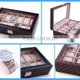 Custom Latest Watch Box 2015/luxury Wooden Watch Storage Box Packaging