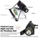 High Power Red Laser Gun Sight With LED Flashlight thumbnail-6