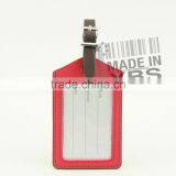 Custom Logo Blank Leather Luggage Tag thumbnail-1