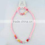 ABS Imitation Pearl Beads Necklace Set thumbnail-3