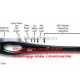 Pinpoint Factory LED Light Voice Vibration Super Wand Hand Held Bomb Metal Detector 1165800