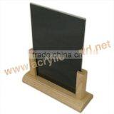 Wooden Menu Holder With Chalkboard thumbnail-4