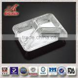 Three Compartment Aluminium Container