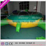 Popular Funny Colorful Big Inflatable Water Trampoline,0.9mm PVC Jumpping Water Trampoline thumbnail-1