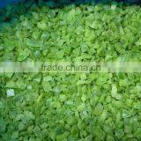 10mm Good Quality Frozen IQF Green Pepper Diced thumbnail-4