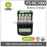 LCD AA/AAA 12v battery charger