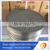 stainless filter end capstainless steel crimped wire mesh fabrication