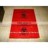 Disposable Medical Plastic Garbage Bags With Bright Yellow thumbnail-1