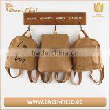 Leisure Style Washable Kraft Paper Backpacks Daily Used Small Paper Backpack thumbnail-2