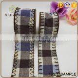 Hign Quality Linen Custom Printed Ribbon thumbnail-2
