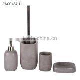 Natural Bare or Plain Concrete Simply Bathroom Accessories for Hotel thumbnail-2
