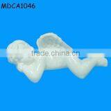 Glazed Porcelain Cherub thumbnail-1