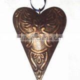 Heart Shaped Metal Wall Decor, Metal Heart Shape Dcoration Hanging, Decorative Heart Wall Hanging, thumbnail-1