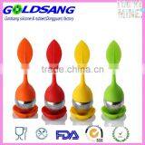 Leaf Silicone Tea Infuser Withe Food Grade 304 Stainless Steel Tea Strainers thumbnail-2