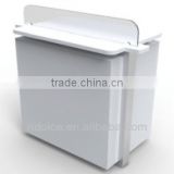 Nail salon reception desk Painted finished acetone proof office table design receptionist table TKN-D65005