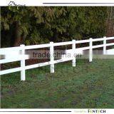 Fentech Pvc Horse Fence , 3 Rail Ranch Fence thumbnail-2