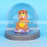 Customized Squirrel Plastic Snow Globe With Direct Factory thumbnail-1