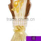 24k 25cm Gold Foil Rose Flower Best Valentine's Wedding Mother Days Gift With Gift Box thumbnail-3